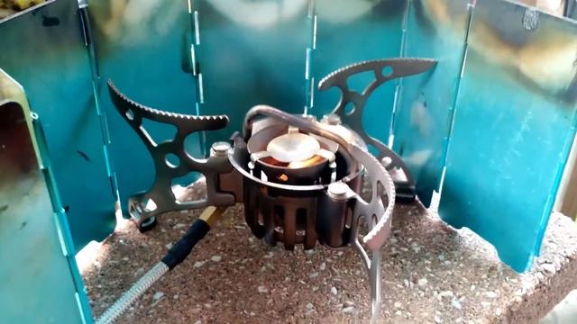 BRS 8A - A camp stove from China. Basic operation and review. смотреть онлайн