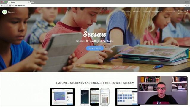 Seesaw: tu gestor de portafolios en el aula. смотреть онлайн