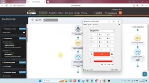Условный перевод звонка через Микросип