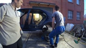 Грустное видео, до слез! о том, как мы сорвали резьбы крепления заднего подрамника TOYOTA CHASER ?