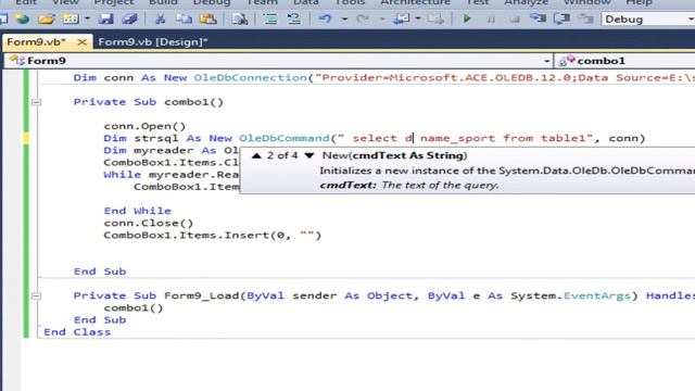 Visual Basic. net tutorial : filter data in datagridview vb.net using ComboBox in access database смотреть онлайн