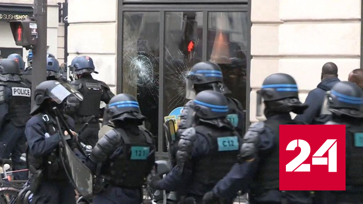 В Европе проходят массовые акции протеста - Россия 24