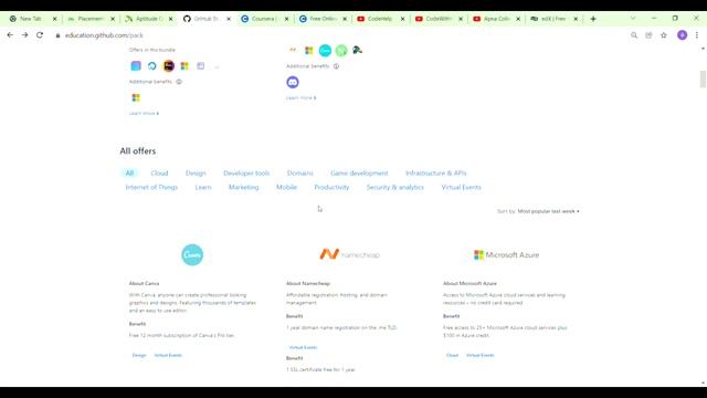 FREE RESOURCES WORTH 4 LAKH FOR COLLEGE PLACEMENTS AND EXAMS.  #github #student #developer #pack