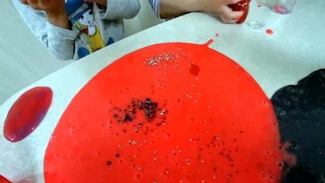 #слайм, #слаймтайм, #играемвслайм, #сестренкилайф, Слаймы. Аня и Алиса играют со слаймом