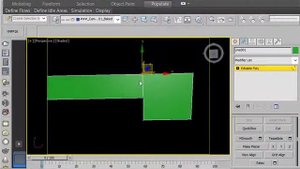 3dmax как выровнять точку по расположению другой