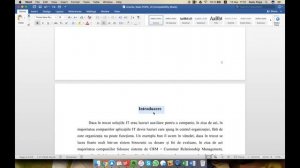 Cuprins in Word: Cum sa il creezi? - Tutoriale Office