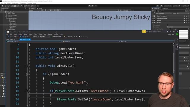 Unity Part 14: PlayerPrefs / SaveGame смотреть онлайн