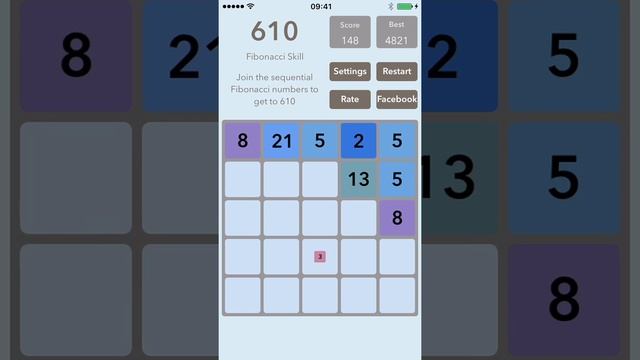 Tri-Sum 2048 Number Game 3x3 4x4 5x5 Double Triple Fibonacci Demo