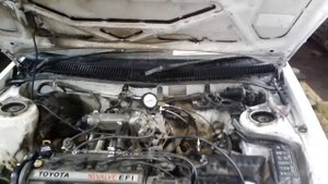 Исправное давление топлива Toyota sprinter AE91 5A-FE 1989г.