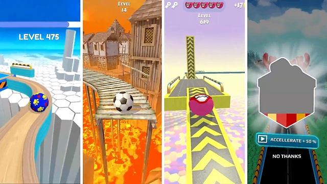 Going Balls - Rollance Adventure Balls - Action Balls - Sky Rolling Ball 3D Gameplay