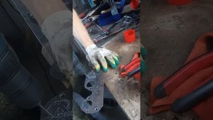 Самодельная переходная пластина Ауди 100,с 2,3 на карб