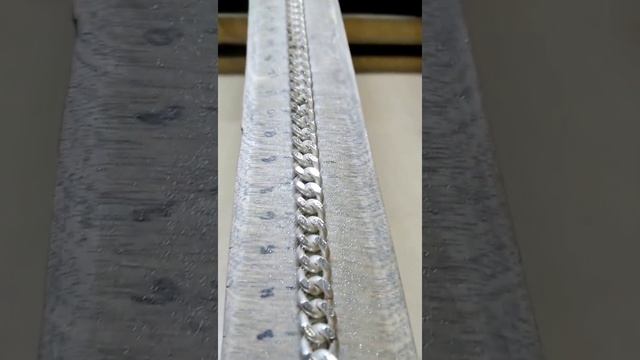 Заключительный этап изготовления цепи "Панцерная" смотреть онлайн