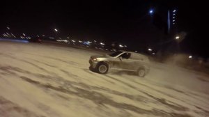 Зимний дрифт BMW X3