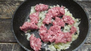 Духовые пирожки с капустой и фаршем