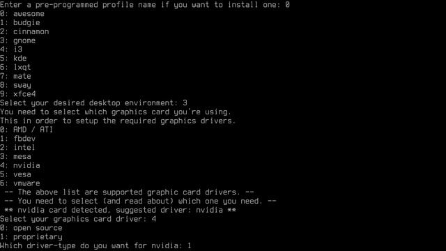 Testing the new Arch Linux Guided Installer