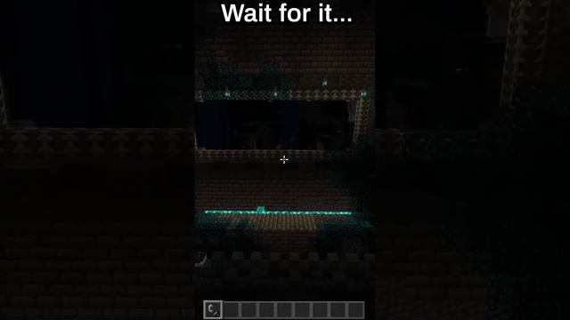 MINECRAFT Deep Dark Portal? ? #shorts #minecraft