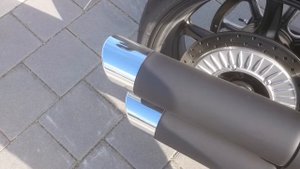 Yamaha XVS 1300 Custom / Stryker sound - stock exhaust