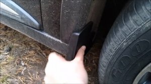 АКСЕССУАРЫ ДЛЯ MITSUBISHI OUTLANDER 3 - передние брызговики (+ болтовня)