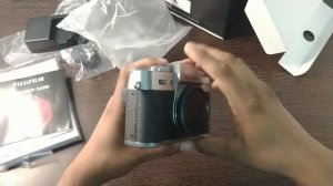 FUJIFILM CAMERA BODY X-T30 UNBOXING