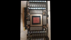 Установка графитовых термопрокладок на чипы памяти в видеокартах.