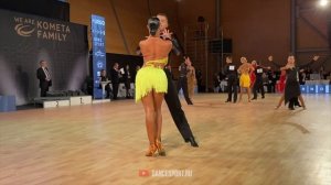 Vladislav Untu - Polina Baryshnikova MDA | Rumba | WDSF IO Latin - Brno Open 2020