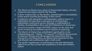 Prof. Roger David Griffin - "Marciare e marcire": A "Dekatych" of the Marches Proliferating from...