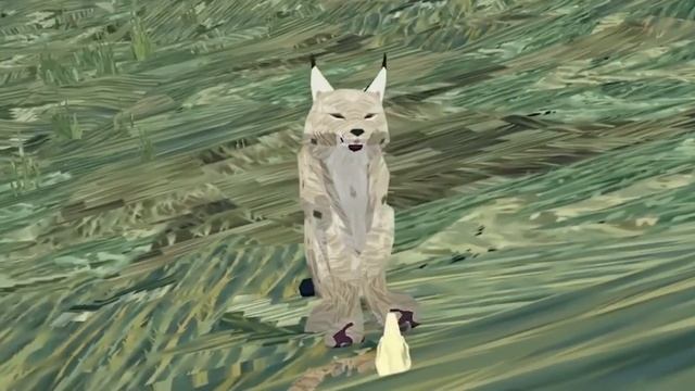 Рысь охота за зайца смотреть онлайн