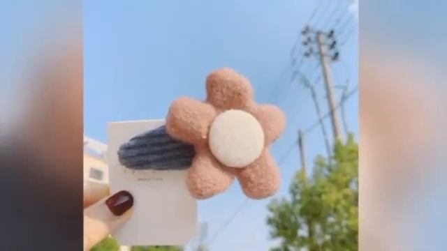 Весна лето 2020 новая заколка для волос с большими цветами милая цветная шпилька аксессуары смотреть онлайн