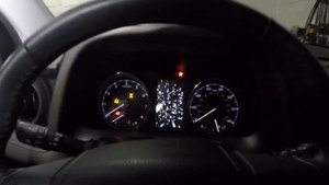 How to reset Maintenance required on Toyota RAV4 2013 to 2017