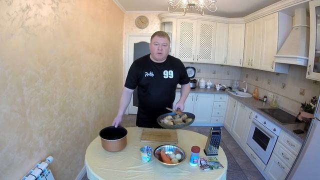 Минтай в сметанном соусе от Вадюши смотреть онлайн