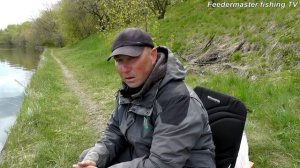 Ловля плотвы весной на фидер на канале