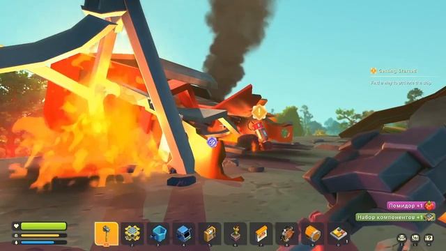 Начало , планета роботов (#1)(Scrap Mexanic) смотреть онлайн