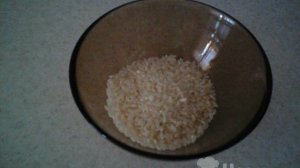 Каша из перемолотой рисовой крупы на воде