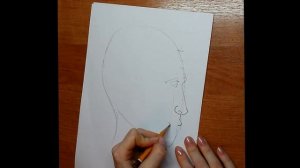 Как РИСОВАТЬ голову человека в ПРОФИЛЬ?