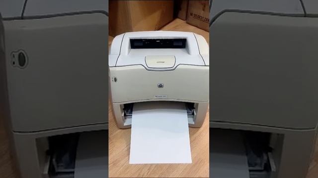 Работа принтера HP LaserJet 1300