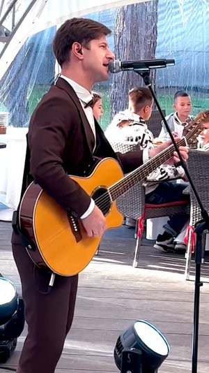 Гитарист с живым вокалом на праздник в 2024 году