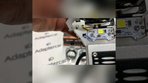 Би-светодиодные линзы Aozoom Golden Knight New с лазером дальнего света 3.0" 6000K