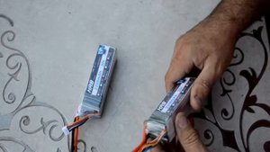 Расконсервация новой LiPo батареи.