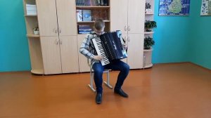 Субель Никита.  Средняя группа, Аккордеон, Сольская ДШИ   Р Н П  «Коробейники» обр  А  Матовицкой