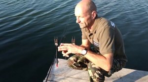 Рыбалка на помостах, крепление для бузбаров своими руками из мясорубки!!!