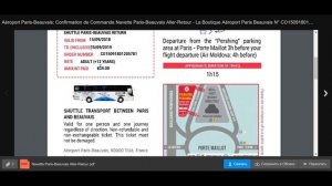 Как добраться из аэропорта Бове (Beauvais) до Парижа?