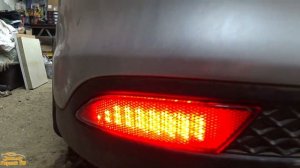 LED Катафоты в бампер Ford Focus 3