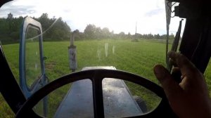 #Т40АМ устраняем теч масла с распределителя и возим рулоны сена