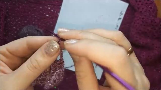 Узор крючком для платка не сложный. Как связать платок с угла. The Pattern For The Shawl.