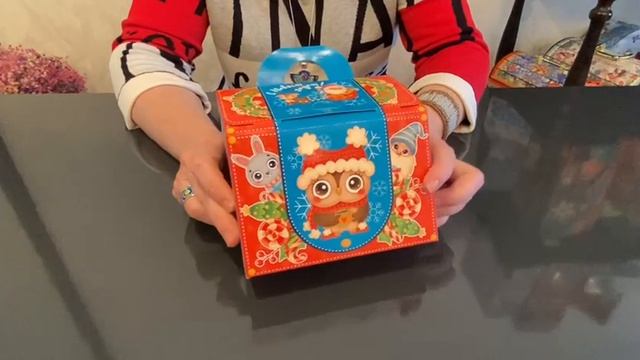 Глазастики - сладкий новогодний подарок в картонной упаковке