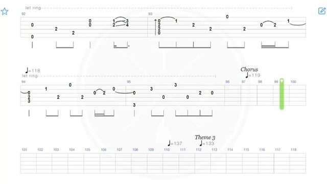 Fade to Black (James Hetfield Acoustic Part) Tab смотреть онлайн