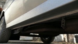 Пороги из профильной трубы. Nissan R'Nessa.