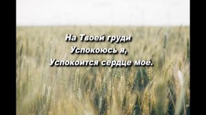 Ты - мой Бог Святой, я к Тебе стремлюсь