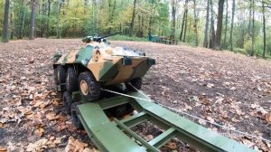 Катаемся на Радиоуправляемых Моделях Грузовиков Зил, Маз, Урал, Уаз, БТР-80