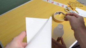 Как сделать конус быстро и просто  Основа для елочки. Поделки с детьми